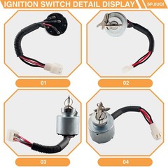 K2134-62100 Ignition Switch for Kubota Tractor G1700 G1800 G1900 G2000 TG1860G