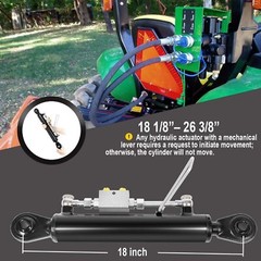 Hydraulic Top Link Cat. 1-1 with Locking Block 18 1/8 – 26 3/8 SPH320032