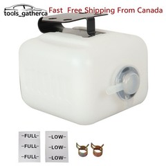 For Coolant Reservoir With Bracket In Kubota 1PC Overflow Coolant Bottle