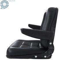 Universal Tractor Seat W/ Armrests Replacement For Excavator Backhoe Skid Loader