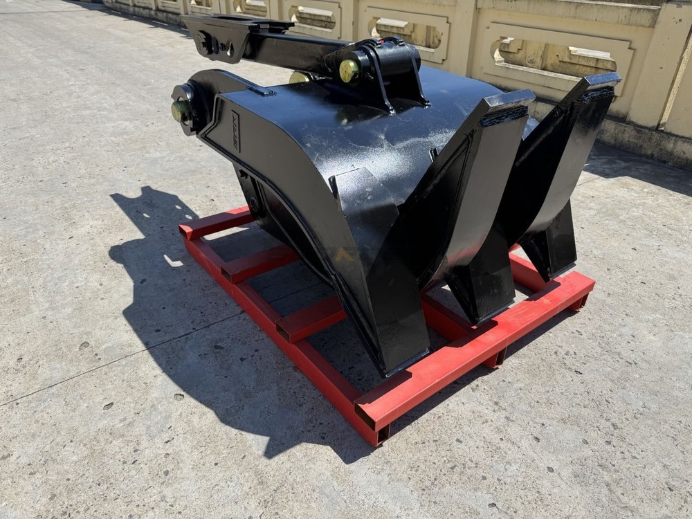 Excavator Grapple Group 40in width, 2 x 90mm Pins, CB Linkage