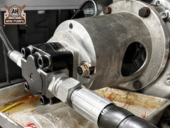 AHPR1 Hydraulic Pump for Chinese Mini Excavator RATO 420 Engine 9 Spline BSPP