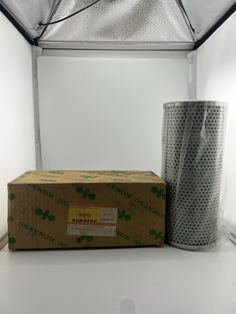 Komatsu 281-16-11290 Hydraulic Filter Element OEM NOS Made in Japan