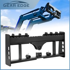45″ Skid Steer Pallet Fork Frame W/ Receiver Hitch 2500lbs Kubota Bobcat Tractor