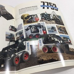 Genuine Original 1994 Bobcat 7753 LWB SSL Skid Steer Loaders Brochure B-1650
