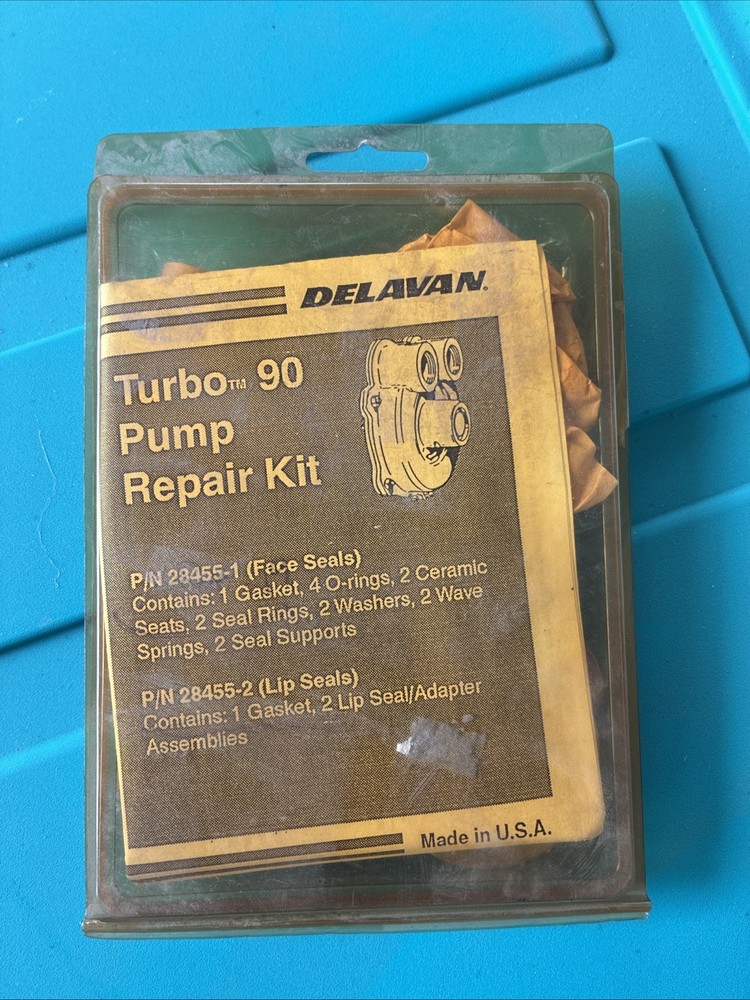 NEW Delavan Pump Repair Kit 28455-1 Turbo 90 T-90 Face Seal