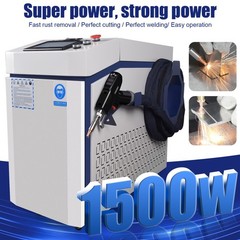 1500W Laser Welder Laser Cleaning Cutting Machine Rust Paint Removing Welder