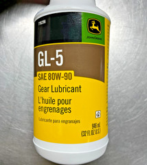 TY6296 OEM John Deere SAE 80W-90 GEAR LUBRICANT 32oz Quart