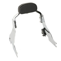 Chrome Short Passenger Backrest Sissy Bar Sportster XL1200 48 72 Iron 2004-2022