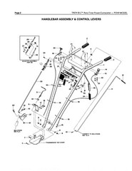 SERVICE PARTS MANUAL FITS 1987-1992 TROY BILT PONY ROTO TILLER