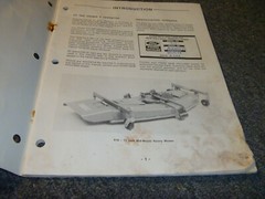 Ford New Holland 914 Mid Mount Direct 72″ Rotary Mower Owner Operator Manual xz