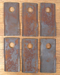 LOT of 24 NOS Genuine New Holland 766727 Blades Made in West Germany