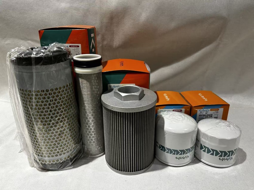 Kubota KX040-4 Mini Excavator Maintenance Filter Kit RD411-62210 HH164-32430 US