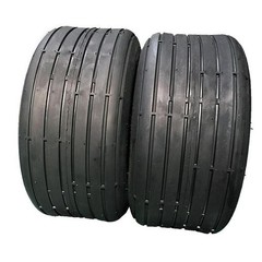 Set of(2) 16×6.50-8 4 Ply millionparts Rib Tire for lawn mower garden tractor
