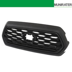 Front Upper Grille Honeycomb Grill Assembly Matte Black Tacoma 2016-2022