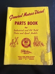General Motors Diesel Parts Book For Industrial & Oil Fields Twin Quad Models