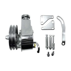 4312C 9609x Chrome Saginaw Power Steering Pump Seal Kit With pulley Double Gr…