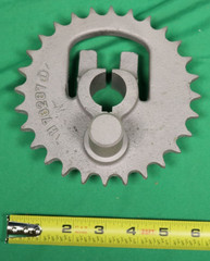 Used OEM John Deere H76287 Shoe Driven Combine 28 Tooth Sprocket