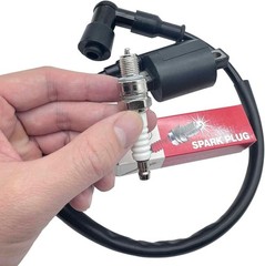 Ignition Coil and Spark Plug for 50cc 90cc 110cc 125cc 150cc 200cc 250cc ATV