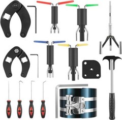 Hydraulic Cylinder Repair Tool Kit for skid steers, loaders, backhoes 17pcs