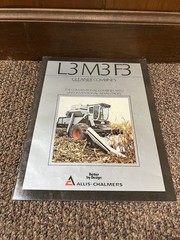 Genuine Original AC Gleaner L3 M3 F3 Combine Harvester Sales Brochure