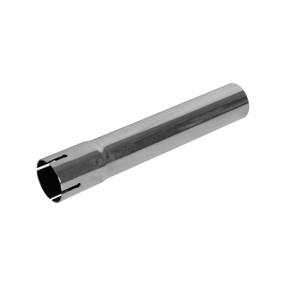 Exhaust Stack Pipe 1-1/4″ x 12″ Chrome Straight End Pipe