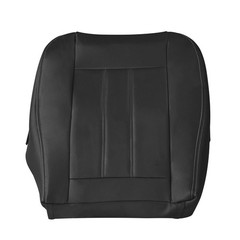 Driver Bottom Seat Cover Microfiber Leather Black 2008-16 Chrysler Town Country
