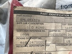 Genuine Ford Tractor Part # SMLGR1576 – O RING – SUB 165241