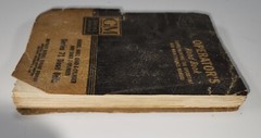 Vintage 1943 General Motors Operator’s Handbook Series 71 Diesel Units Book