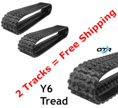 2 New Tracks 320 86 49 OTR Rubber Track Boss Traction Y6 Tread 320x86x49 STM