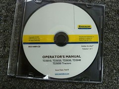 New Holland TD5010 TD5020 TD5030 TD5040 TD5050 Tractor Owner Operator Manual CD