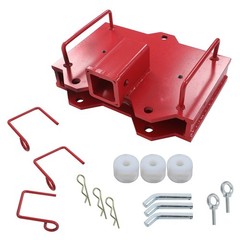 Forklift Trailer Hitch Receiver Tow Hitch Attachments 2-in Tractor Skidder