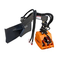 360° Hydraulic Rotating Log Grapple Landhonor 44in Heavy Duty 2500lbs Wood Grab