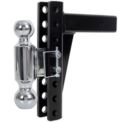 Adjustable Dual Ball Mount 2″ & 2-5/16″ Balls, 12,000 lb & 10,000 lb Towing C…