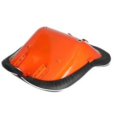 Seat Vinyl Black with Orange fits Kubota L2550 L2650 L3600 L4200 34200-18400