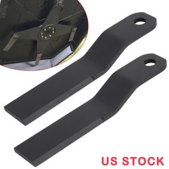 Heavy Duty AR400 Steel Wolverine Skidsteer Brush Hog Cutter Replace Blades US