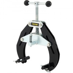 Pipe Clamp, 2 to 6 in, High Strength Ultra Clamp with Quick Acting Screws, Steel