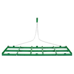 Drag Harrow Driveway Grader for ATV UTV 6 FT Tractor Tow Behind Rake