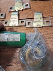 Large Lot Of John Deere, Cat New Holland OEM Parts New Old Stock And Used . K37
