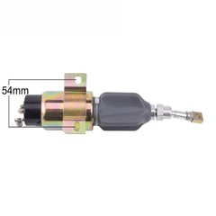 DC12V 24V Diesel Engine Stop Solenoid Valve Flame Out Fuel Switch For Generator