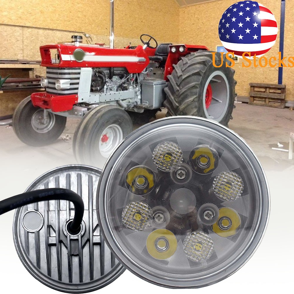 for MASSEY FERGUSON TRACTOR Sealed beam Head lamp LED 12V 24V RH/LH Hi-low beam