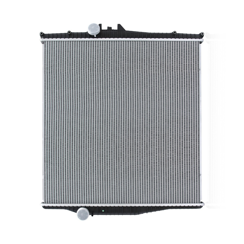 2 Row Aluminum Radiator Fits Volvo VNL VN VNL VNM Trucks – No oil Cooler