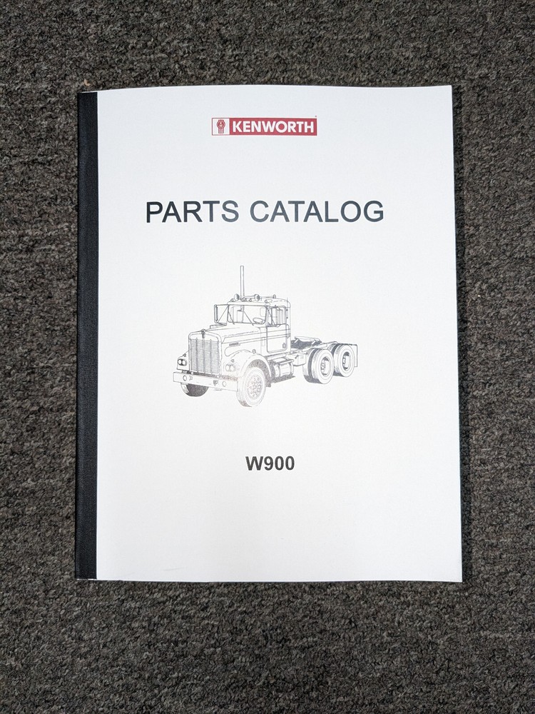 1976-1980 Kenworth W900 Semi Truck Parts Catalog Manual 1977 1978 1979