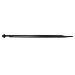 49″ Steel Hay Bale Spear 4500 lbs Capacity Spike Fork Tine For Tractors Loaders