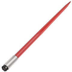 Mophorn Hay Spear 49″ Bale Spear 4500 lbs Capacity, Bale Spike Quick Attach Squa