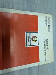 Detroit Diesel Engines – Series 53 Engines Operators Manual. 6SE337 (REV. 5/76).