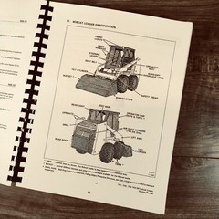 SERVICE MANUAL BOBCAT 741 742 742B 743 743B 743DS SKIDSTEER LOADER REPAIR MANUAL