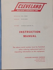 Cleveland Machine Controls Adjustable Speed Drives Models 621 and 622 Manual