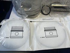 ATLANTIC Part # 1109-1002 / 83928178 PISTON KIT .020