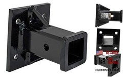 Buyers Products 1804055 Bolt-On Receiver Tube for Pintle Hitch Plates Fits 2